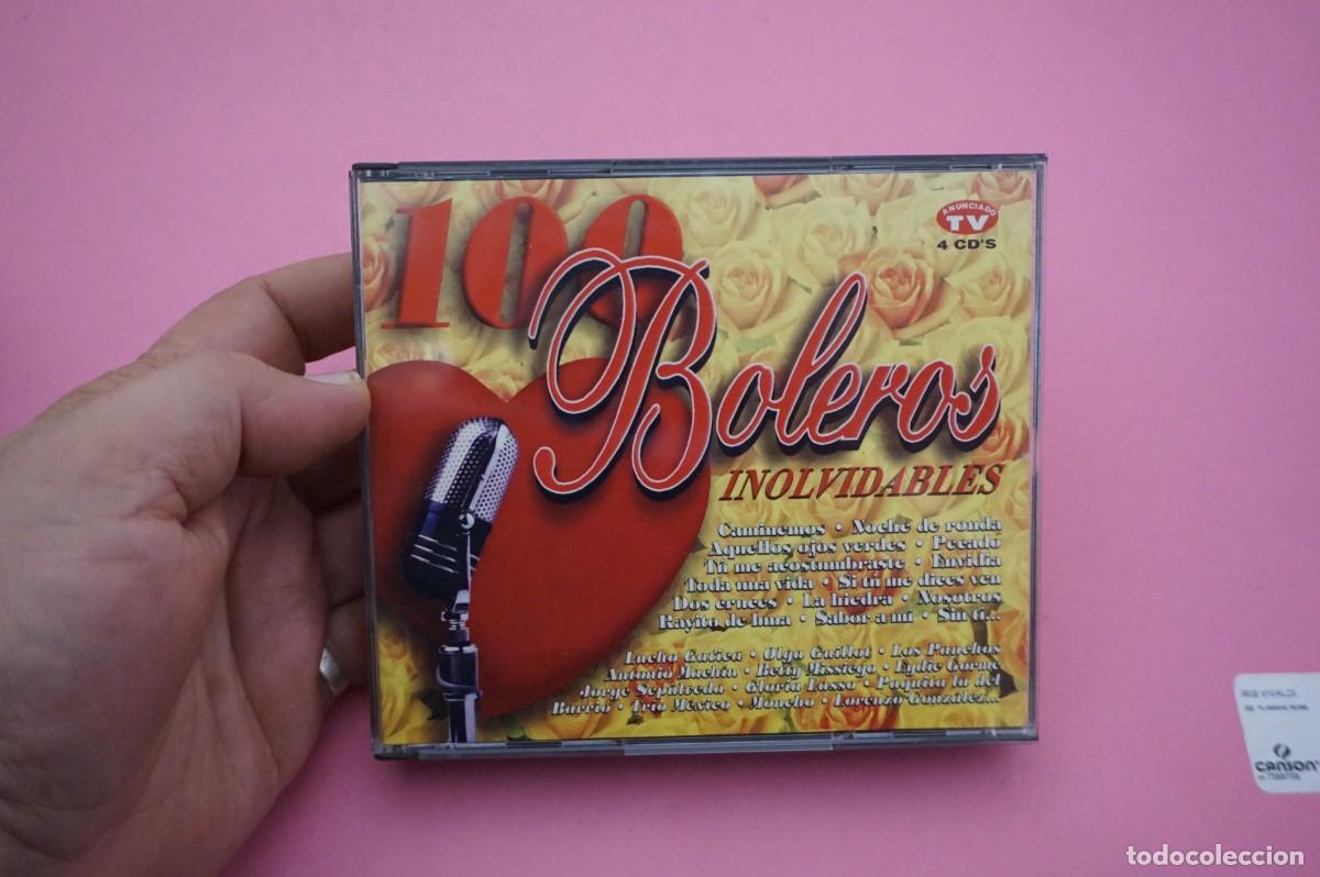 Music CDs: CD - 100 BOLEROS - INOLVIDABLES - DISCOS COMO NUEVOS