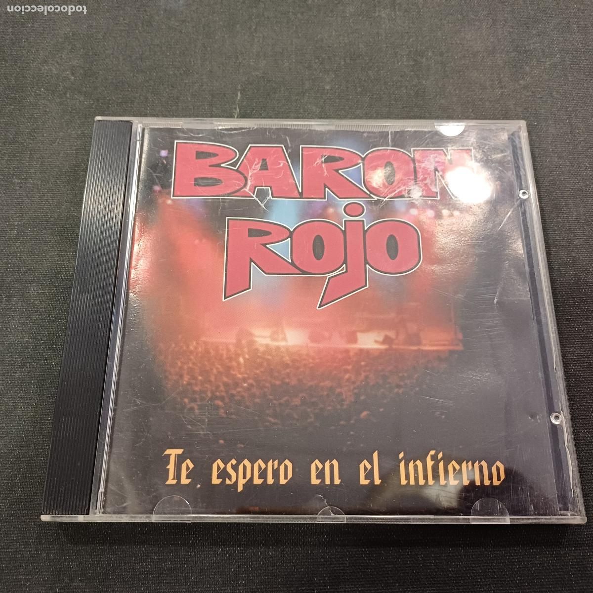 CDs de m&uacute;sica: BARON ROJO/TE ESPERO EN EL INFIERNO/CD METAL.