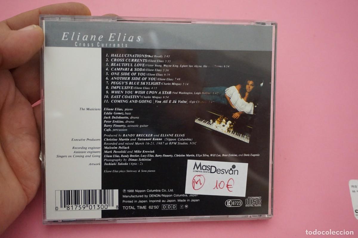 CDs de m&uacute;sica: CD - ELIANE ELIAS - CROSS CURRENTS - DISCO COMO NUEVO - Foto 3