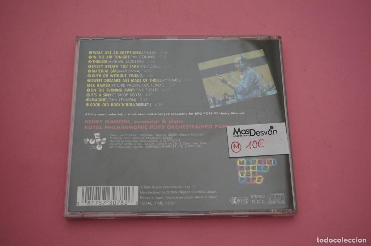 CDs de m&uacute;sica: CD - MANCINI ROCKS THE POPS - DISCO COMO NUEVO - Foto 3