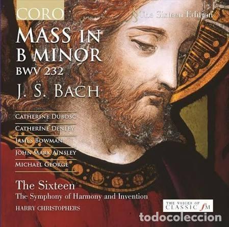 CDs de m&uacute;sica: JOHANN SEBASTIAN BACH - MASS IN B MINOR BWV 232 (2CD) THE SIXTEEN, HARRY CHRISTOPHERS