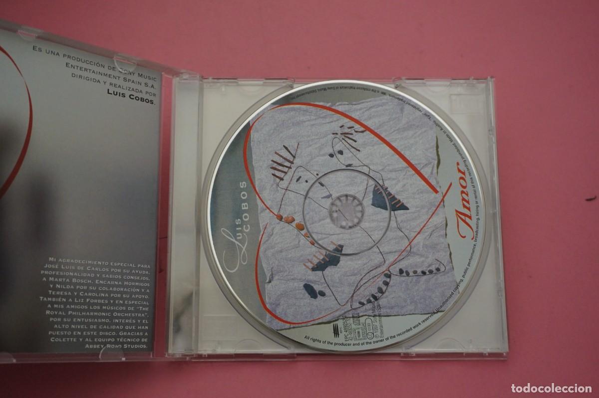 CDs de m&uacute;sica: CD - LUIS COBOS - AMOR - DISCO COMO NUEVO - Foto 2