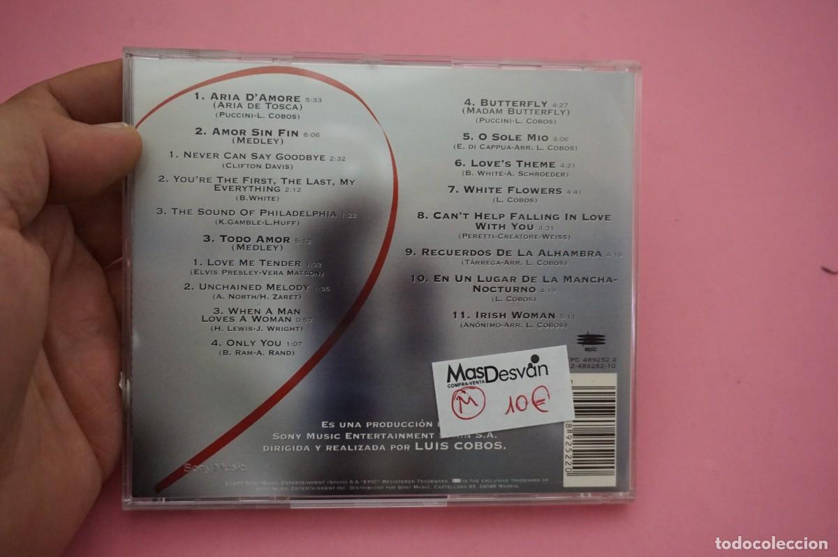 CDs de m&uacute;sica: CD - LUIS COBOS - AMOR - DISCO COMO NUEVO - Foto 3