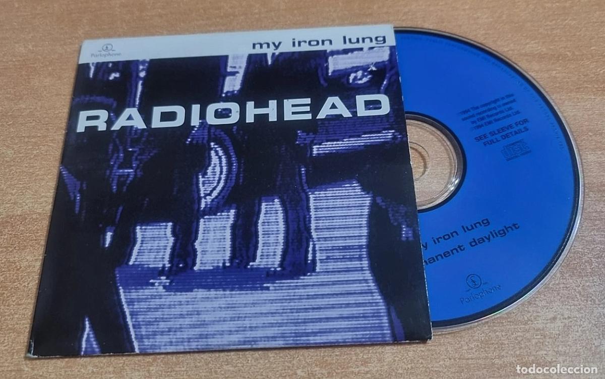 CDs de m&uacute;sica: RADIOHEAD My iron lung CD SINGLE CARTON DEL A&Ntilde;O 1994 HOLANDA CON SELLO PROMO ESPA&Ntilde;OL 2 TEMAS