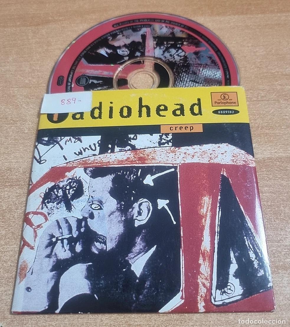 CDs de m&uacute;sica: RADIOHEAD Creep CD SINGLE CARTON DEL A&Ntilde;O 1993 HOLANDA CON SELLO PROMO ESPA&Ntilde;OL 2 TEMAS