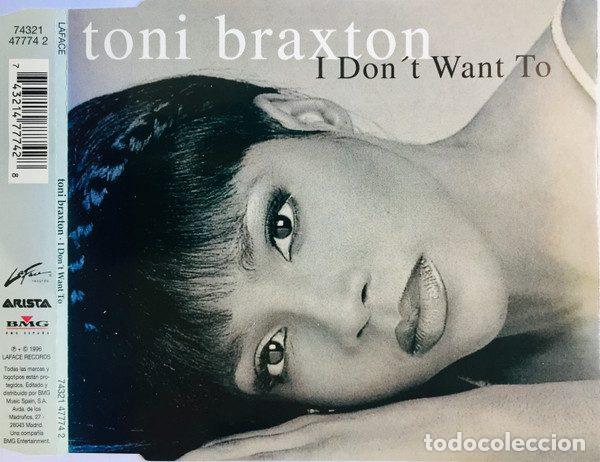 Music CDs: Toni Braxton &ndash; I Don't Want To (CD, LaFace Records 74321 47774 2)