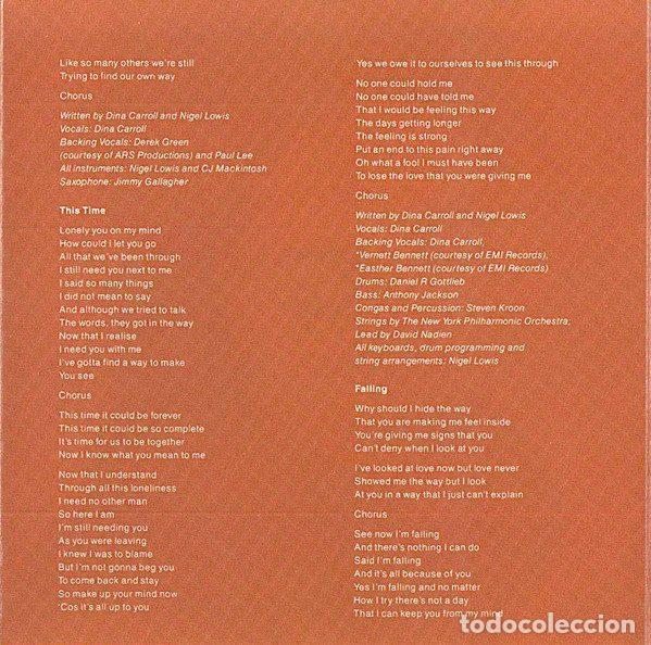 CDs de m&uacute;sica: Dina Carroll &ndash; So Close (CD, A&M PM 540 034-2) - Foto 6