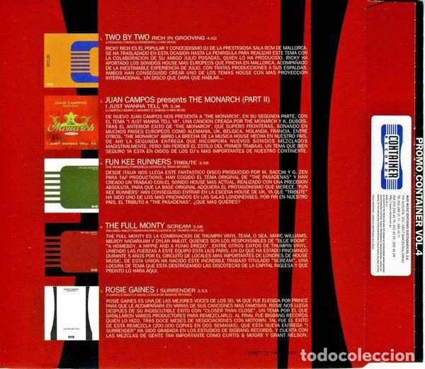 CDs de m&uacute;sica: Various &ndash; Promo Container Vol. 4 (CD, Container Records CONTAINER 4) - Foto 2