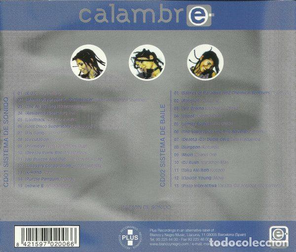 CDs de m&uacute;sica: Various &ndash; Calambre Techno - Te Gira La Cabeza (CD, Plus Recordings PLCD 01) - Foto 2