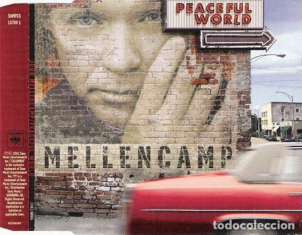 CDs de m&uacute;sica: John Mellencamp &ndash; Peaceful World (CD, Columbia SAMPCS 10700 1)