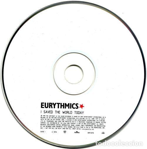 CDs de m&uacute;sica: Eurythmics &ndash; I Saved The World Today (CD, RCA SAVED 1) - Foto 3