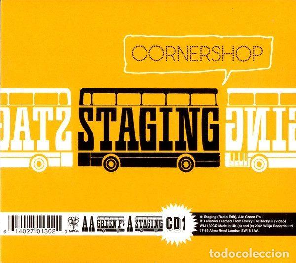 CD de M&uacute;sica: Cornershop &ndash; Staging / Green P's (CD, Wiiija Records WIJ 130CD)