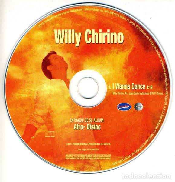 CDs de Musique: Willy Chirino &ndash; I Wanna Dance (CD, Bat Discos BT 321 CD'S)