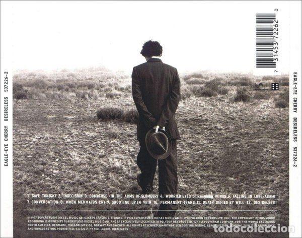 CDs de m&uacute;sica: Eagle-Eye Cherry &ndash; Desireless (CD, Polydor 537226-2) - Foto 2
