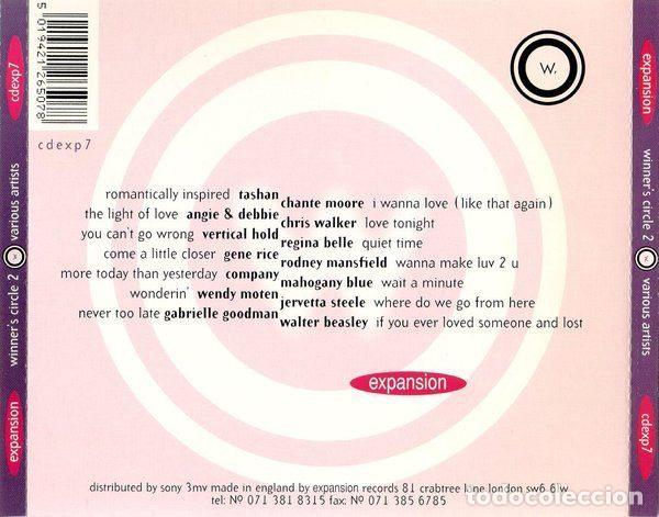 CDs de m&uacute;sica: Various &ndash; Winners Circle n&ordm; 2 (CD, Expansion CD EXP 7) - Foto 2