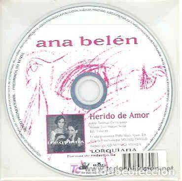 CD de M&uacute;sica: Ana Bel&eacute;n &ndash; Herido De Amor (CD, Ariola none)
