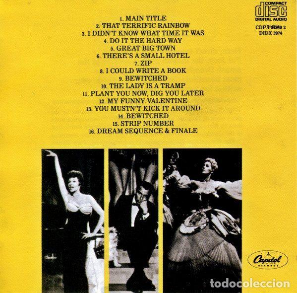 CDs de m&uacute;sica: Various &ndash; Pal Joey (CD, Capitol Records CD-007) - Foto 2