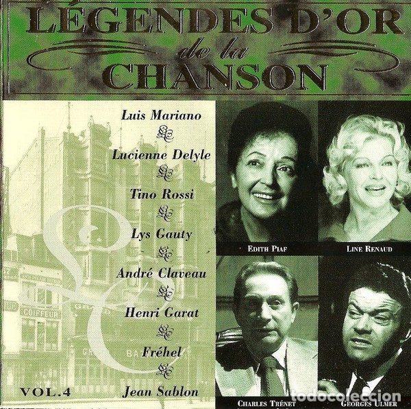 Musik-CDs: Various &ndash; L&eacute;gendes D'Or De La Chanson Vol. 4 (CD, Disky DC 866752)