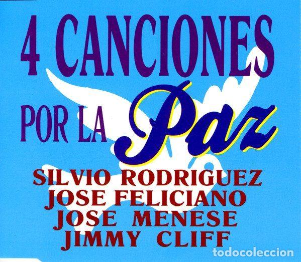 CD de M&uacute;sica: Various &ndash; 4 Canciones Por La Paz (CD, Fonomusic CDS-002)