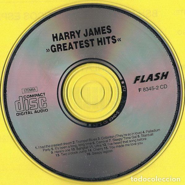 CDs de m&uacute;sica: Harry James &ndash; Greatest Hits (CD, Flash 8345-2) - Foto 3