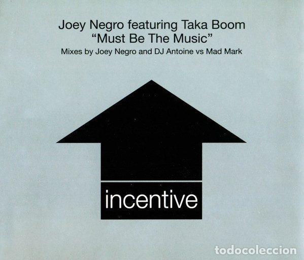 CDs de m&uacute;sica: Joey Negro Featuring Taka Boom &ndash; Must Be The Music (CD, Incentive CENT4CDS)
