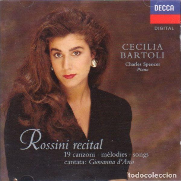 CD di Musica: Cecilia Bartoli &ndash; Rossini Recital (Giovanna D'Arco &middot; Songs) (CD, Decca 430 518-2)