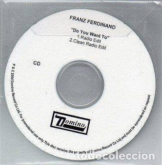 Musik-CDs: Franz Ferdinand &ndash; Do You Want To (CDr, Domino none)