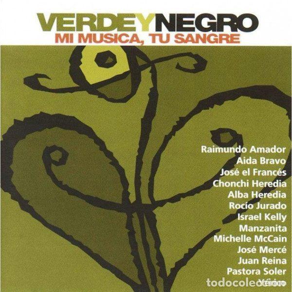 CDs de m&uacute;sica: Various &ndash; Verde Y Negro, Mi M&uacute;sica, Tu Sangre (CD, Bat Discos 84350 6520072 0)