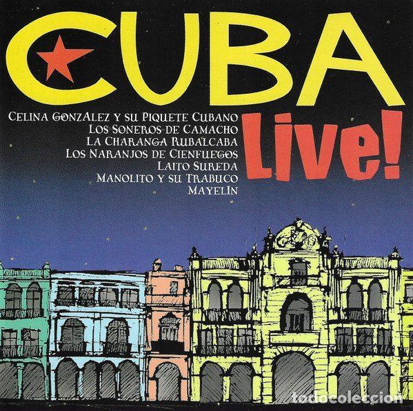 CDs de m&uacute;sica: Various &ndash; Cuba Live! (CD, Manzana PLCD-228) - Foto 1