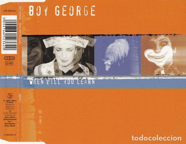 CDs de m&uacute;sica: Boy George &ndash; When Will You Learn (CD, More Protein EPD 665236 2) - Foto 3