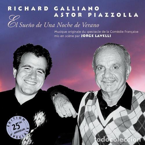 Musik-CDs: Astor Piazzolla, Richard Galliano, Roberto Lara &ndash; El Sue&ntilde;o De Una Noche De Verano (CD, Milan 399...