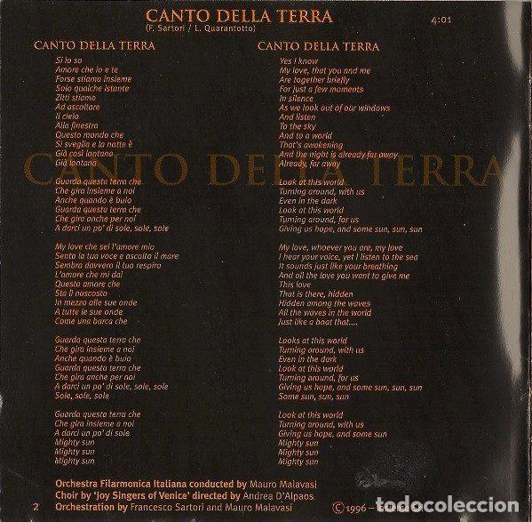 CDs de m&uacute;sica: Andrea Bocelli &ndash; Sogno (CD, Polydor 547 221-2) - Foto 5
