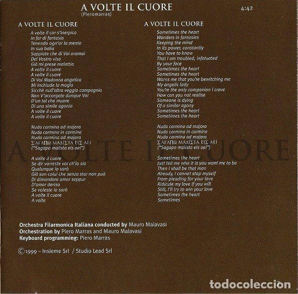 CDs de m&uacute;sica: Andrea Bocelli &ndash; Sogno (CD, Polydor 547 221-2) - Foto 10
