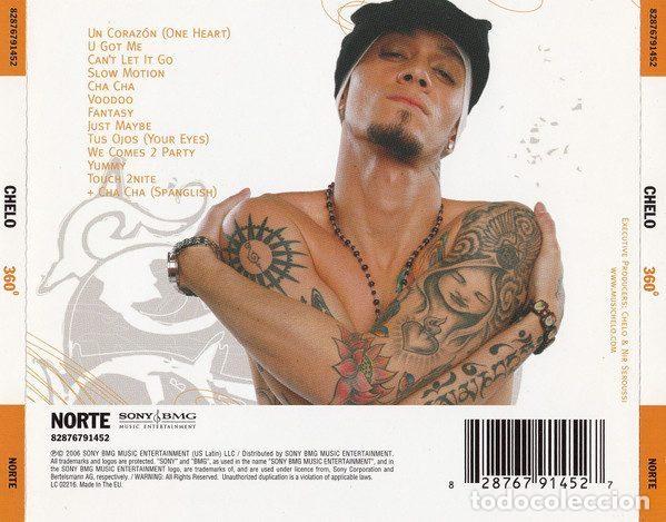 CDs de m&uacute;sica: Chelo &ndash; 360&deg; (CD, Norte 82876791452) - Foto 4