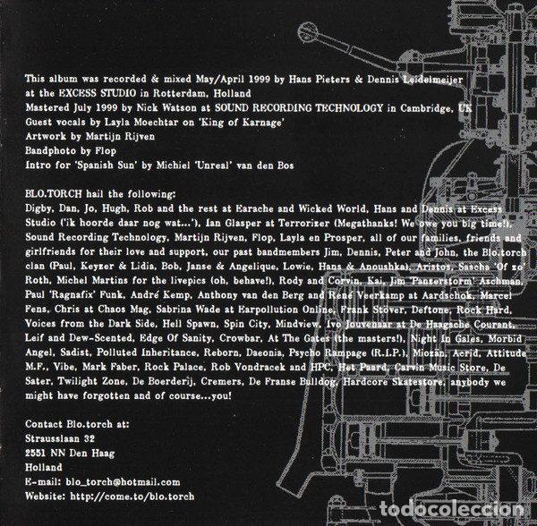 CDs de m&uacute;sica: Blo.Torch &ndash; Blo.Torch (CD, Wicked World WICK 08CD) - Foto 9