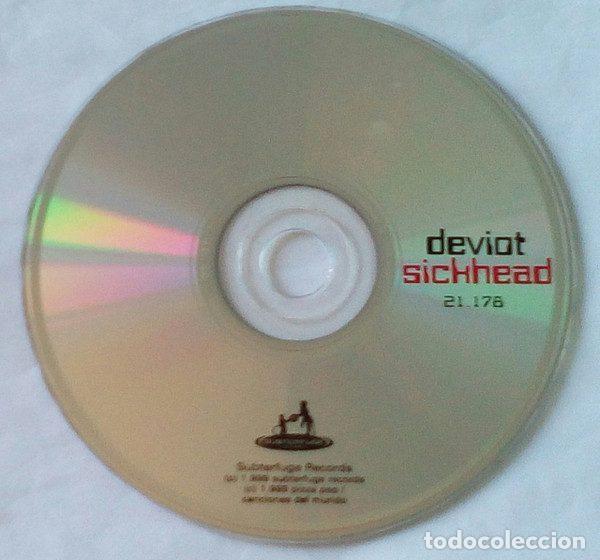 CDs de m&uacute;sica: Deviot &ndash; Sickhead (CD, Subterfuge Records 21.178) - Foto 3