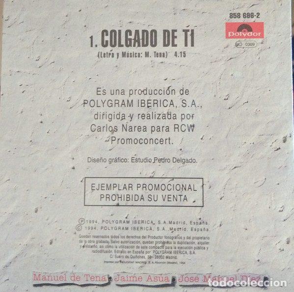 CDs de m&uacute;sica: Alarma!!! &ndash; Colgado De Ti (CD, Polydor 858 692 - 2) - Foto 2