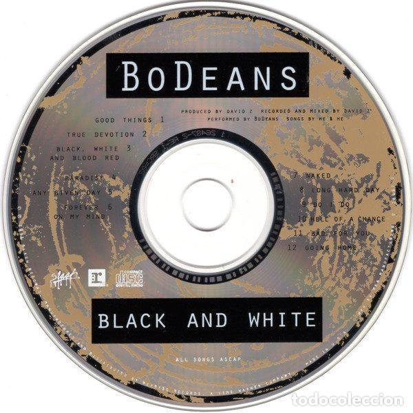 CDs de m&uacute;sica: BoDeans &ndash; Black And White (CD, Slash 9 26487-2) - Foto 3