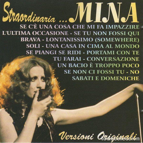 CD de M&uacute;sica: Mina &ndash; Straordinaria...Mina (CD, Joker CD 22141)