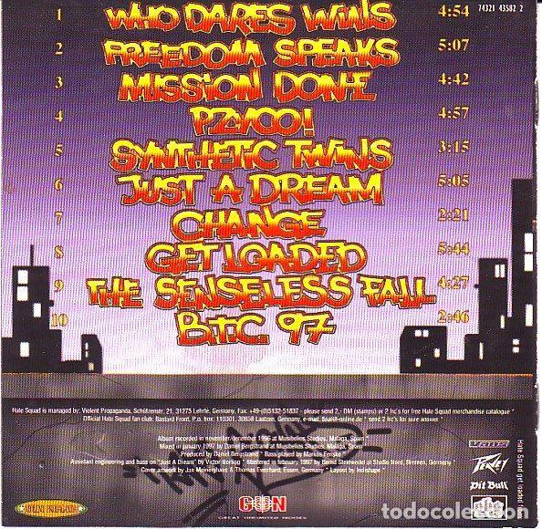 CDs de m&uacute;sica: Hate Squad &ndash; Pzyco! (CD, GUN GUN 129) - Foto 2