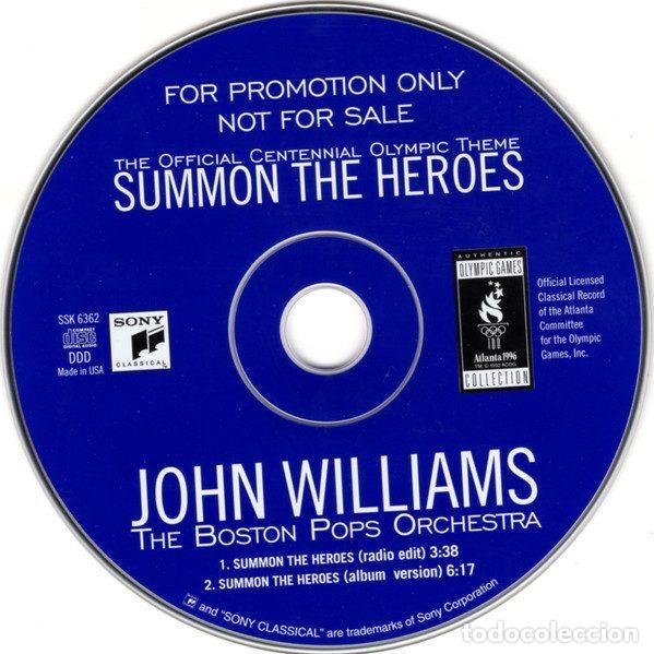 Musik-CDs: John Williams, The Boston Pops Orchestra &ndash; Summon The Heroes (CD, Sony Classical SSK 6362)