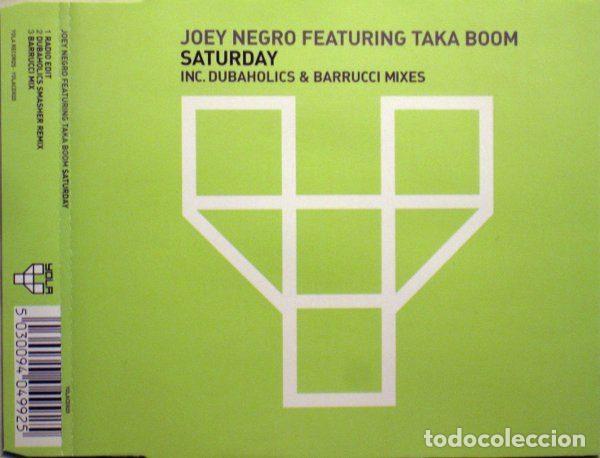 CD de M&uacute;sica: Joey Negro Featuring Taka Boom &ndash; Saturday (CD, Yola Records YOLACDX03)