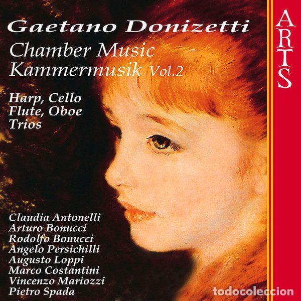 Musik-CDs: Gaetano Donizetti &ndash; Chamber Music Vol. 2 - Harp, Cello, Flute, Oboe, Trios (CD, Arts 47218)