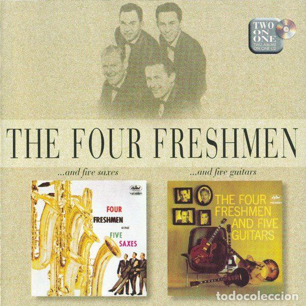 Musik-CDs: The Four Freshmen &ndash; ...And Five Saxes/...And Five Guitars (CD, Capitol Records 7243 4 95002 2 8)