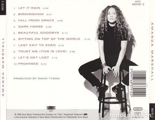 CDs de m&uacute;sica: Amanda Marshall &ndash; Amanda Marshall (CD, Epic 483791 2) - Foto 2