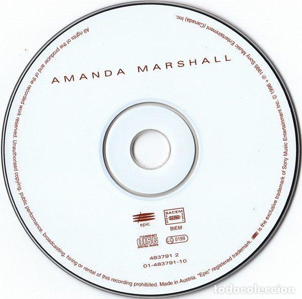 CDs de m&uacute;sica: Amanda Marshall &ndash; Amanda Marshall (CD, Epic 483791 2) - Foto 3