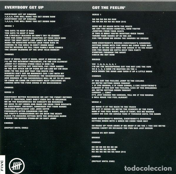 CDs de m&uacute;sica: Five &ndash; Five (CD, RCA 74321589762) - Foto 5