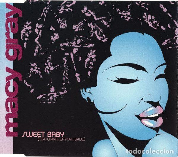 CD di Musica: Macy Gray Featuring Erykah Badu &ndash; Sweet Baby (CD, Epic EPC 671728 2)