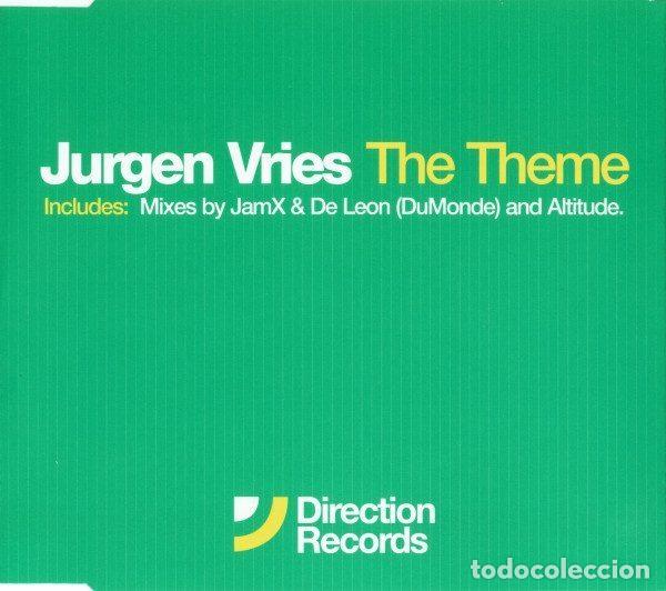 CD de M&uacute;sica: Jurgen Vries &ndash; The Theme (CD, Direction Records 673095 2)