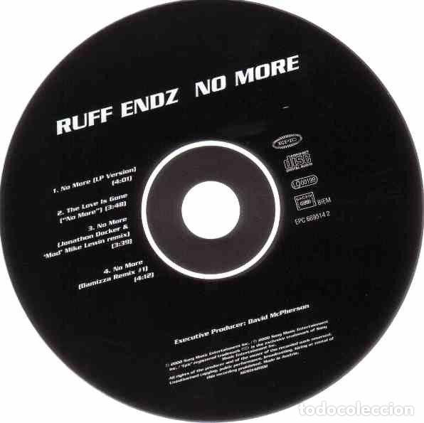 CDs de m&uacute;sica: Ruff Endz &ndash; No More (CD, Epic EPC 669514 2) - Foto 3